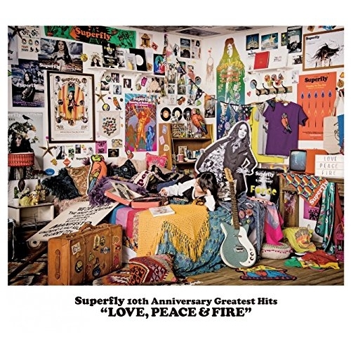 【送料無料】 CD/Superfly/Superfly 10th Anniversary Greatest Hits LOVE, PEACE & FIRE (通常盤)/WPCL-12621