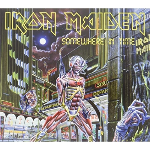 【送料無料】 CD/アイアン・メイデン/サムホエア・イン・タイム(コレクターズ・エディション) (解説歌詞対訳付) (完全生産限定盤/輸入盤国内仕様)/WPCR-18202