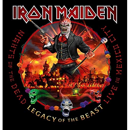 【送料無料】 CD/アイアン・メイデン/ナイツ・オブ・ザ・デッド、レガシー・オブ・ザ・ビースト:ライヴ・イン・メキシコシティ (解説歌詞対訳付)/WPCR-18396