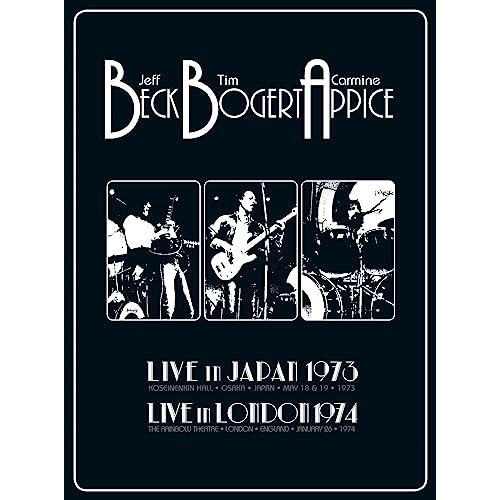 【送料無料】 CD/ベック・ボガート&アピス/ライヴ・イン・ジャパン1973/ライヴ・イン・ロンドン1974 (歌詞対訳付/ライナーノーツ) (完全生産限定盤/輸入盤国内仕様)/WPCR-18624
