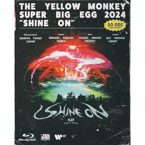 BD / THE YELLOW MONKEY / THE YELLOW MONKEY SUPER BIG EGG 2024 ”SHINE ON”(Blu-ray) (通常盤) / WPXL-90324