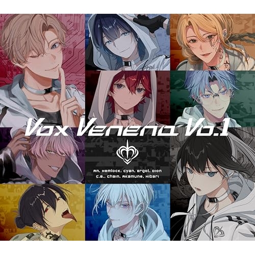 CD / Toxic-a-Holic / Toxic-a-Holic Character Song Album「Vox Venena Vo.1」 (初回限定盤) / WPCL-13693