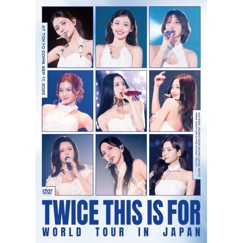 【送料無料】 DVD/TWICE/TWICE(THIS IS FOR) WORLD TOUR IN JAPAN (通常盤)/wpbl-90703