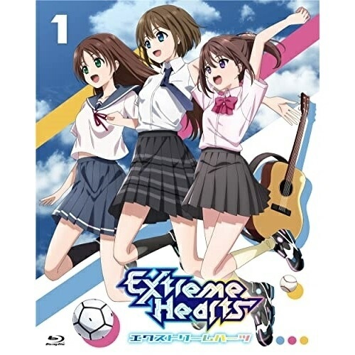 【送料無料】 BD/TVアニメ/Extreme Hearts vol.1(Blu-ray) (Blu-ray+CD)/KIZX-534