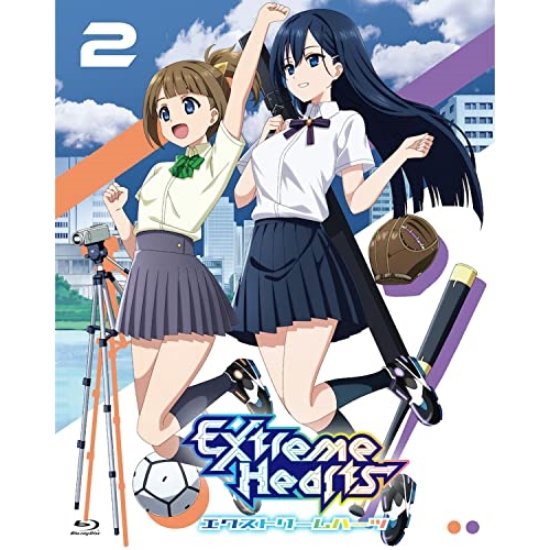 【送料無料】 BD/TVアニメ/Extreme Hearts vol.2(Blu-ray) (Blu-ray+CD)/KIZX-536