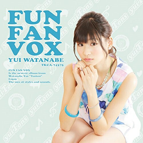 【送料無料】 CD/渡部優衣/FUN FAN VOX (通常盤)/TKCA-74375