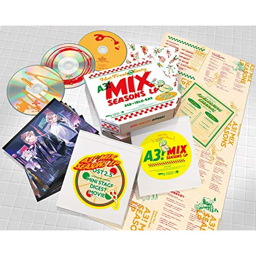 【送料無料】 CD/ゲーム・ミュージック/A3! MIX SEASONS LP(SPECIAL EDITION) (2CD+Blu-ray)/PCCG-1850