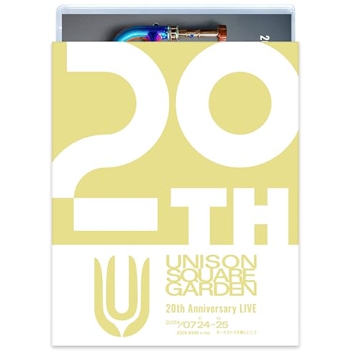 DVD / UNISON SQUARE GARDEN / UNISON SQUARE GARDEN 20th Anniversary LIVE ”ROCK BAND is fun” 2024.07.24 / ”オーケストラを観にいこう” 2024.07.25 (4DVD+CD) / TFBQ-18294