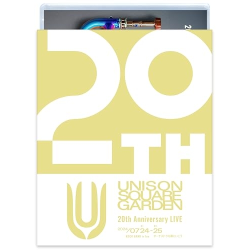 BD / UNISON SQUARE GARDEN / UNISON SQUARE GARDEN 20th Anniversary LIVE ”ROCK BAND is fun” 2024.07.24 / ”オーケストラを観にいこう” 2024.07.25(Blu-ray) (2Blu-ray+CD) / TFXQ-78274