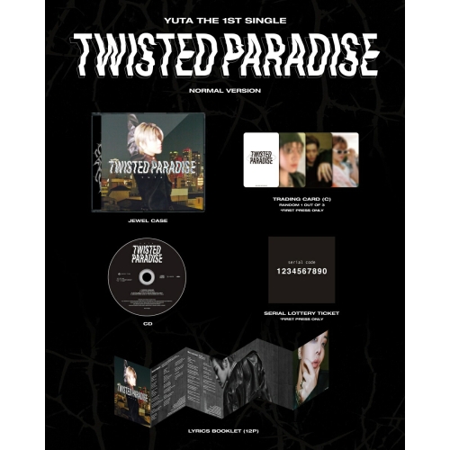 CD / YUTA / TWISTED PARADISE (通常盤) / AVCK-43503
