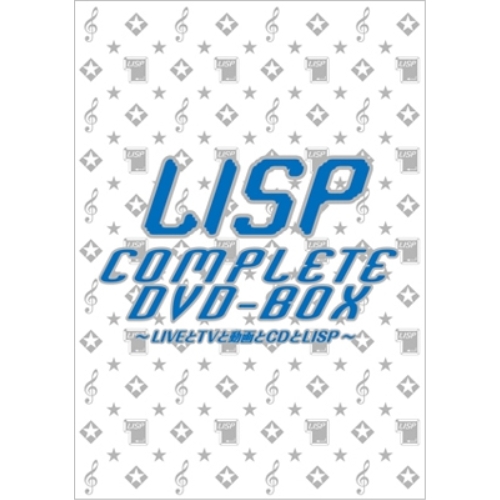 【送料無料】 DVD/アニメ/LISP COMPLETE DVD-BOX~LIVEとTVと動画とCDとLISP~ (4DVD+CD-ROM+CD) (初回生産限定版)/AVBA-49104