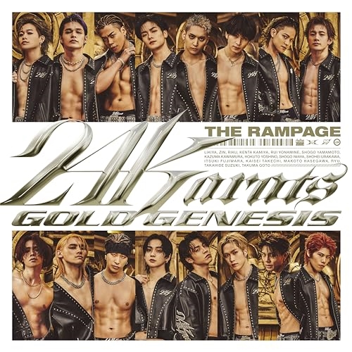 CD / THE RAMPAGE from EXILE TRIBE / 24karats GOLD GENESIS / RZCD-67068
