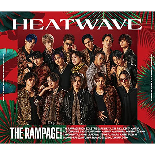 CD / THE RAMPAGE from EXILE TRIBE / HEATWAVE (CD+2DVD) / RZCD-77375