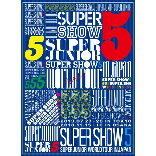 DVD / SUPER JUNIOR / SUPER JUNIOR SUPER SHOW5 WORLD TOUR In Japan (初回生産限定版) / AVBK-79182