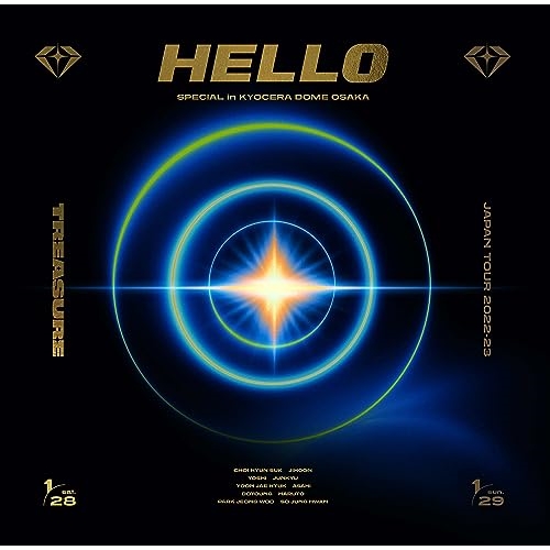 BD / TREASURE / TREASURE JAPAN TOUR 2022-23 ～HELLO～ SPECIAL in KYOCERA DOME OSAKA(Blu-ray) (2Blu-ray(スマプラ対応)) (初回生産限定版) / AVXY-97206