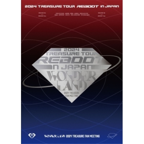 BD / TREASURE / 2024 TREASURE TOUR(REBOOT) IN JAPAN + 2024 TREASURE FAN MEETING~WONDERLAND~(Blu-ray) (2Blu-ray(スマプラ対応)) (通常盤) / AVXY-97253